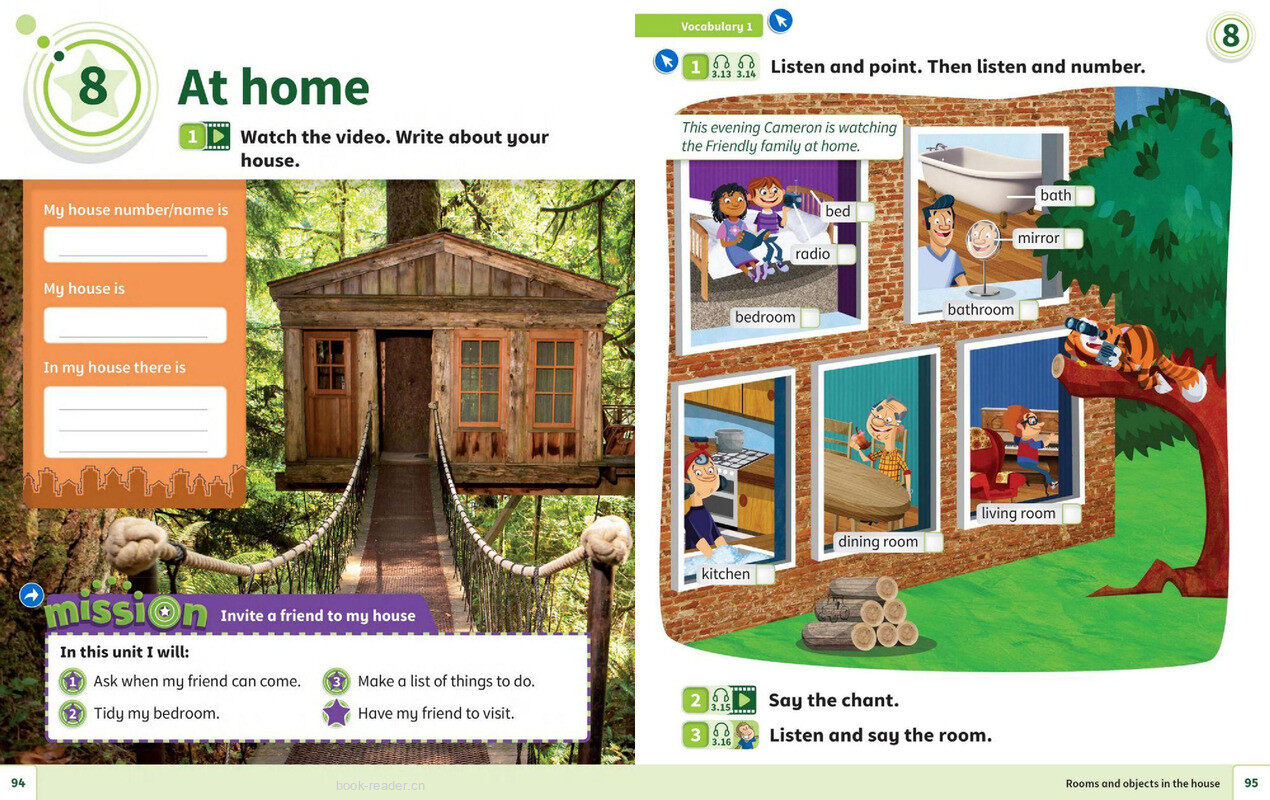 08 At home绘本故事第2页