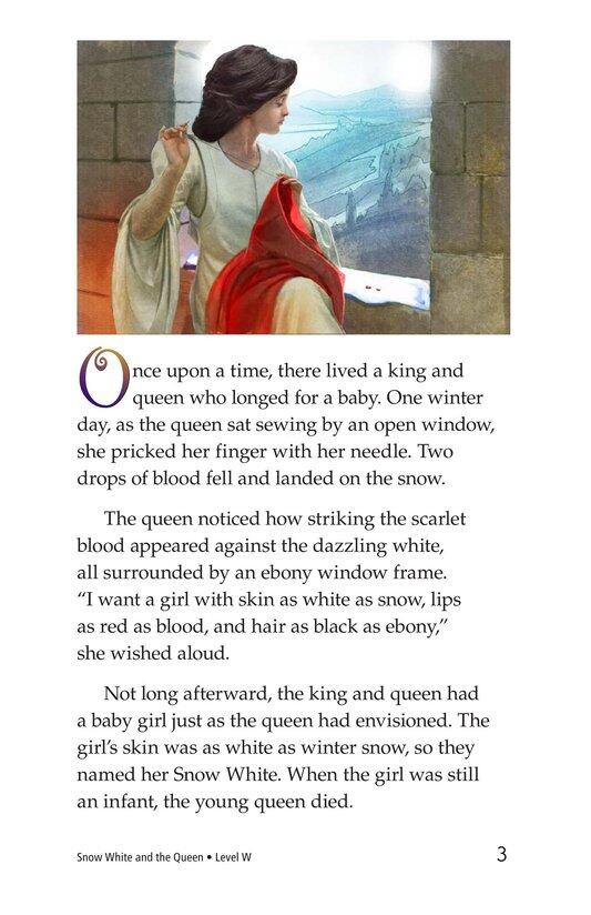 Snow White and the Queen绘本故事第3页