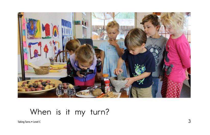 Taking Turns绘本故事第3页