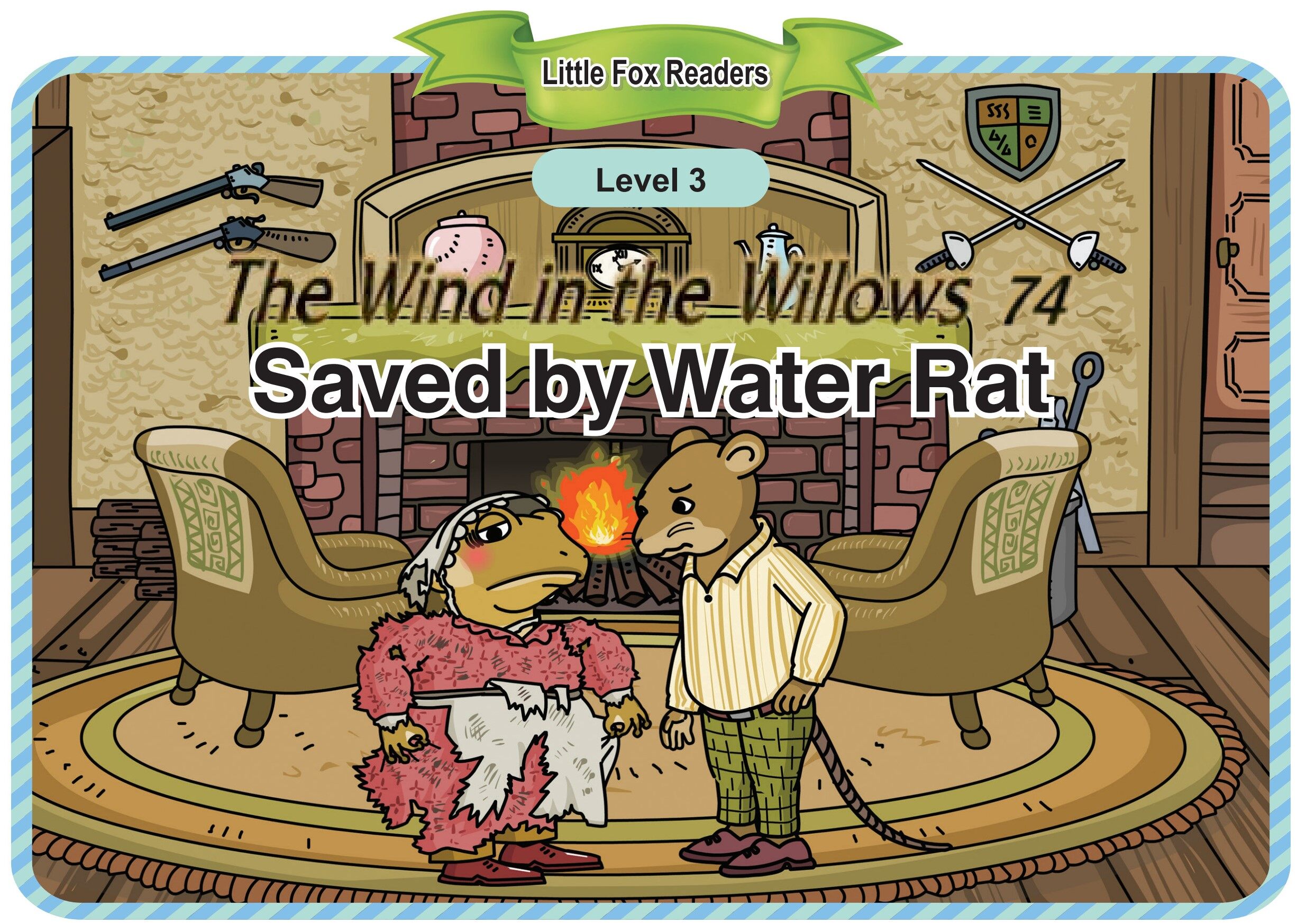Saved by Water Rat绘本故事第2页