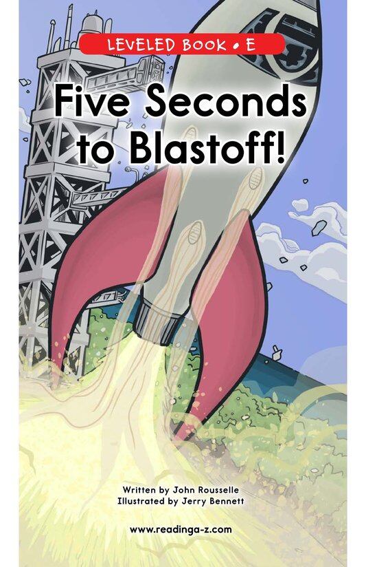 Five Seconds to Blastoff!绘本故事第2页