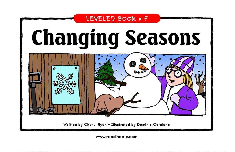 Changing Seasons绘本故事第2页
