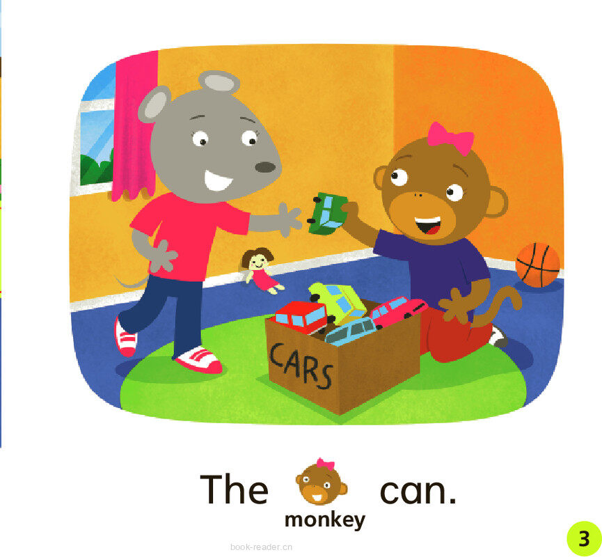 GK On U01W1 Mouse and Monkey绘本故事第4页