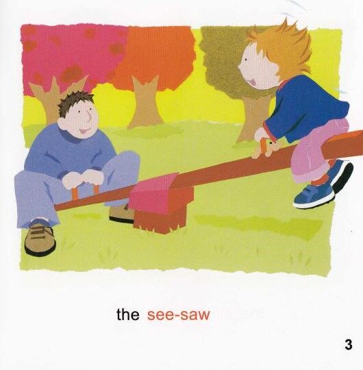 At the park绘本故事第4页