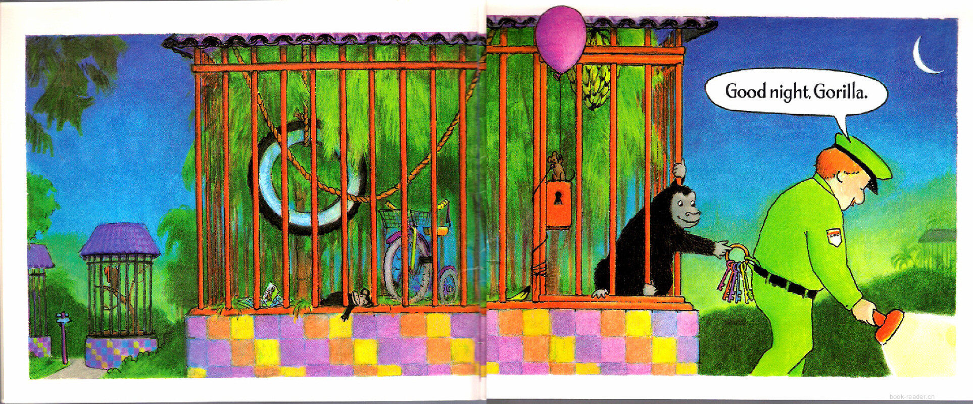 Good Night,Gorilla绘本故事第3页