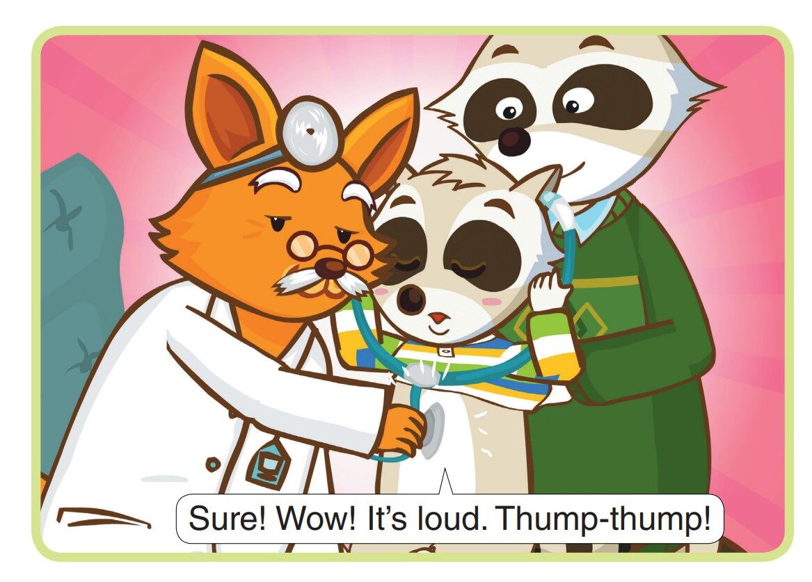 Getting a Checkup绘本故事第5页