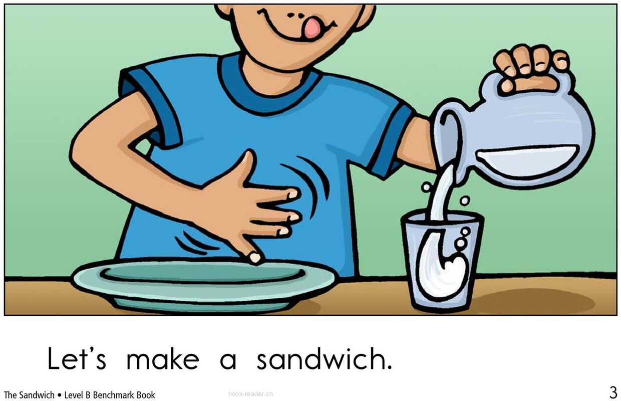 The Sandwich	绘本故事第3页