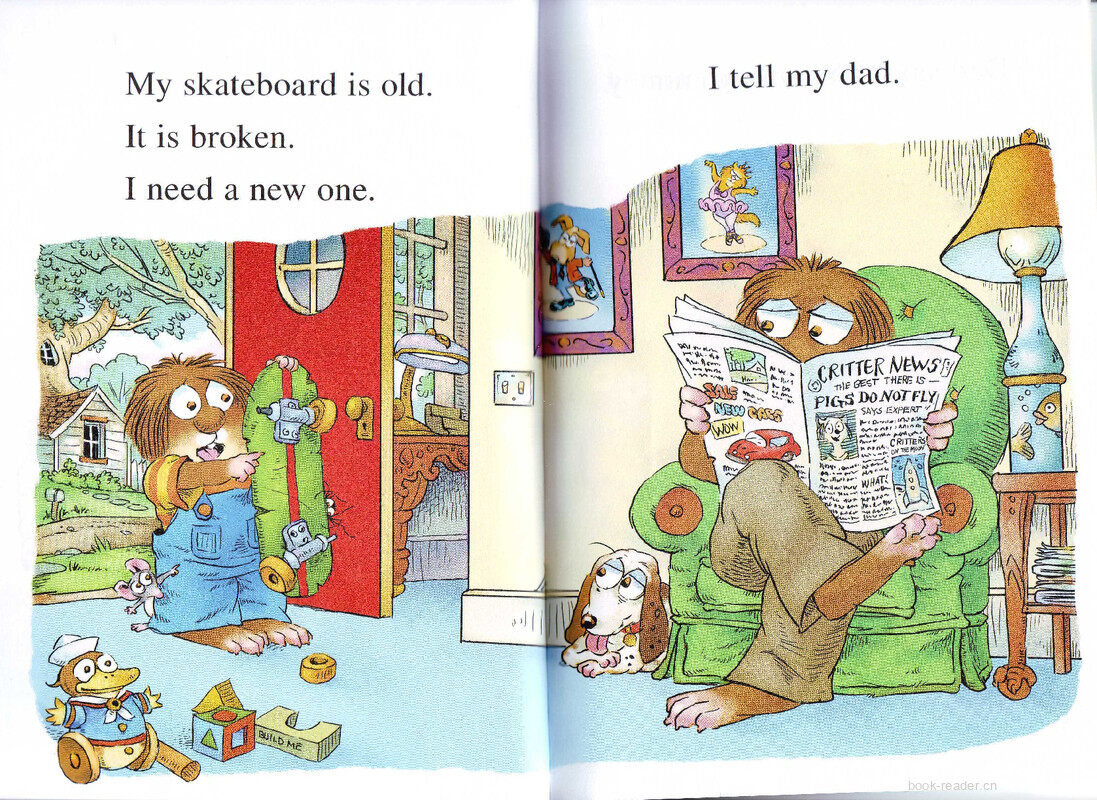 Just Saving My Money绘本故事第3页