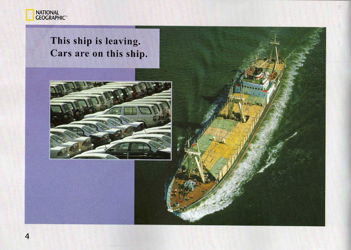 What's on the Ships绘本故事第4页