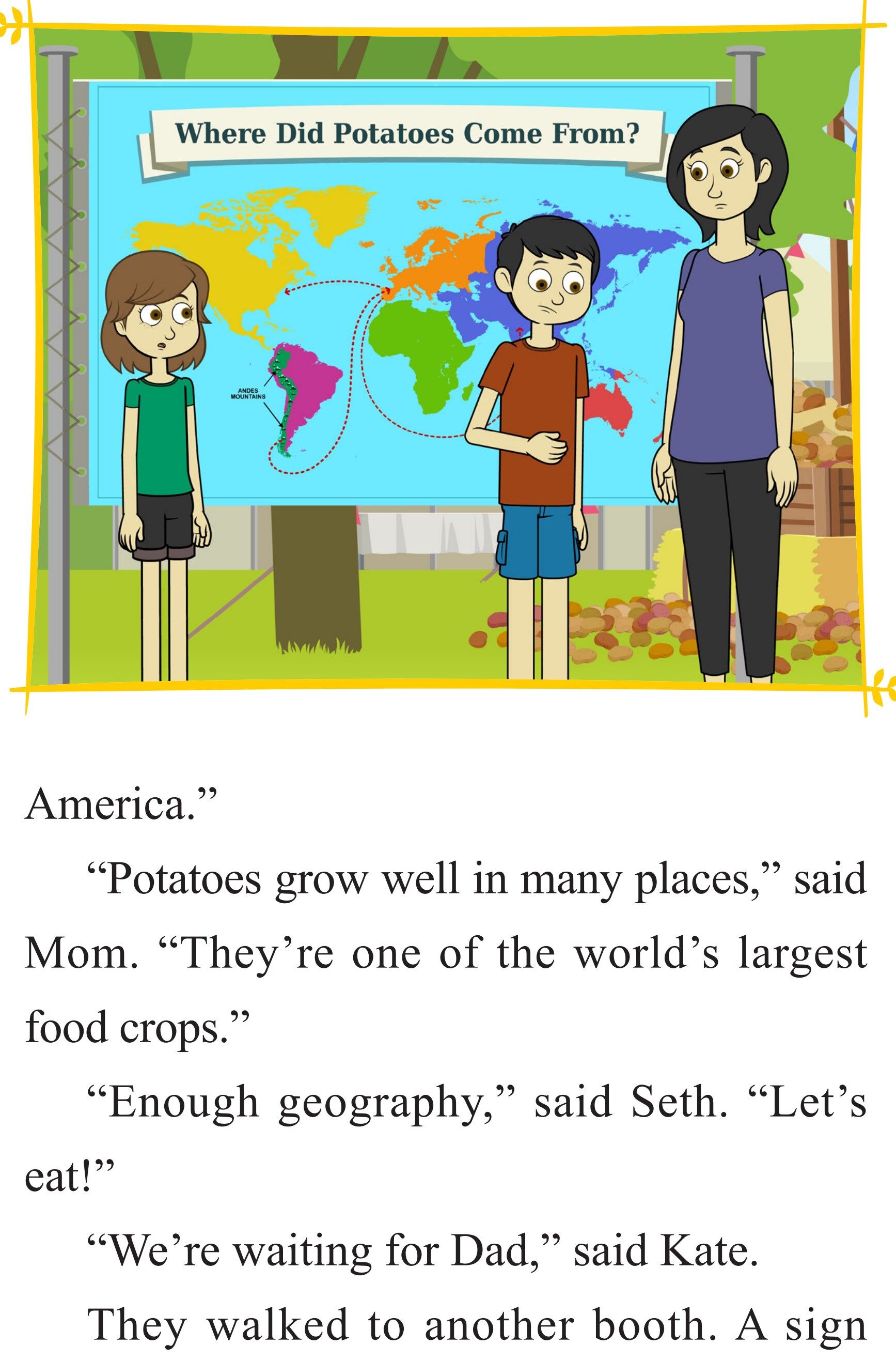 The Potato Festival绘本故事第4页