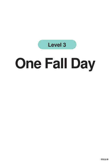 One Fall Day