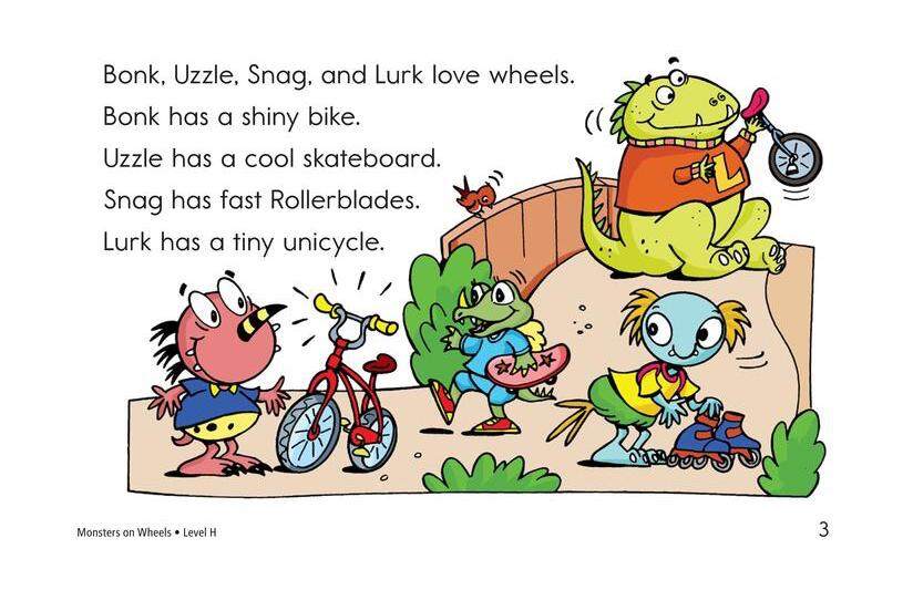 Monsters on Wheels绘本故事第3页