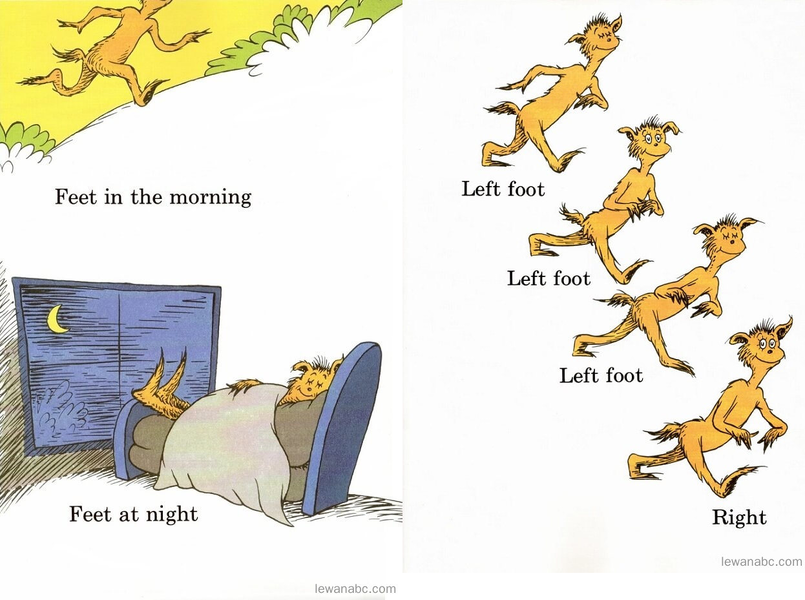 (22周)The Foot Book绘本故事第4页