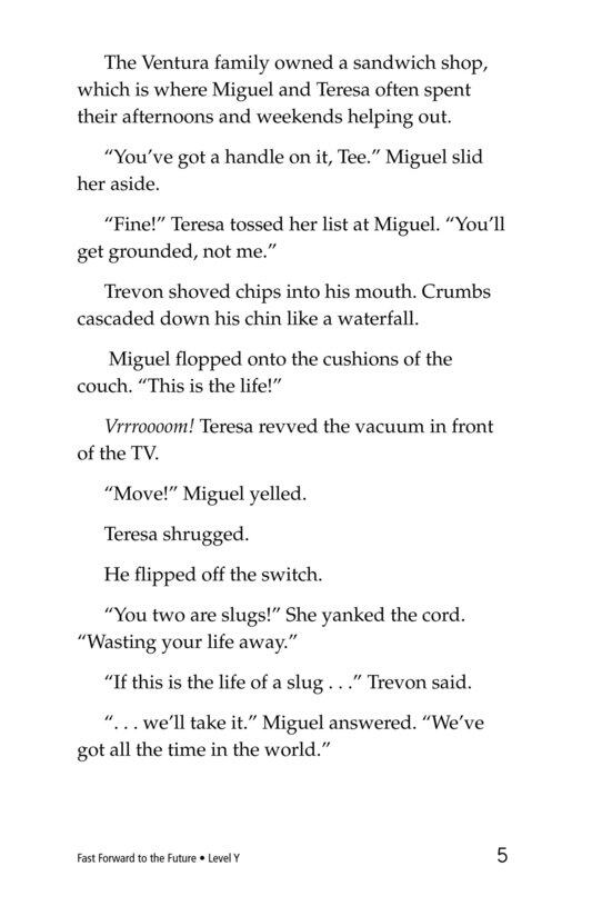 Fast Forward to the Future绘本故事第4页