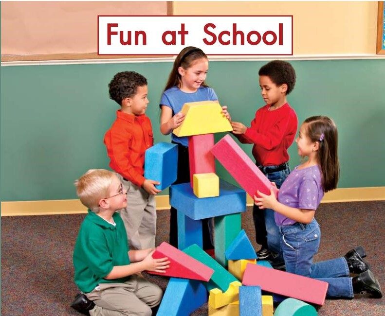 Fun at school绘本故事第2页