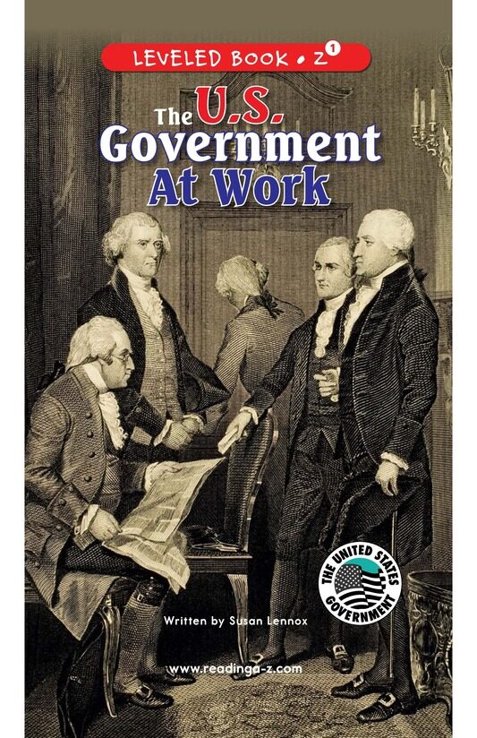 The U.S. Government At Work绘本故事第2页