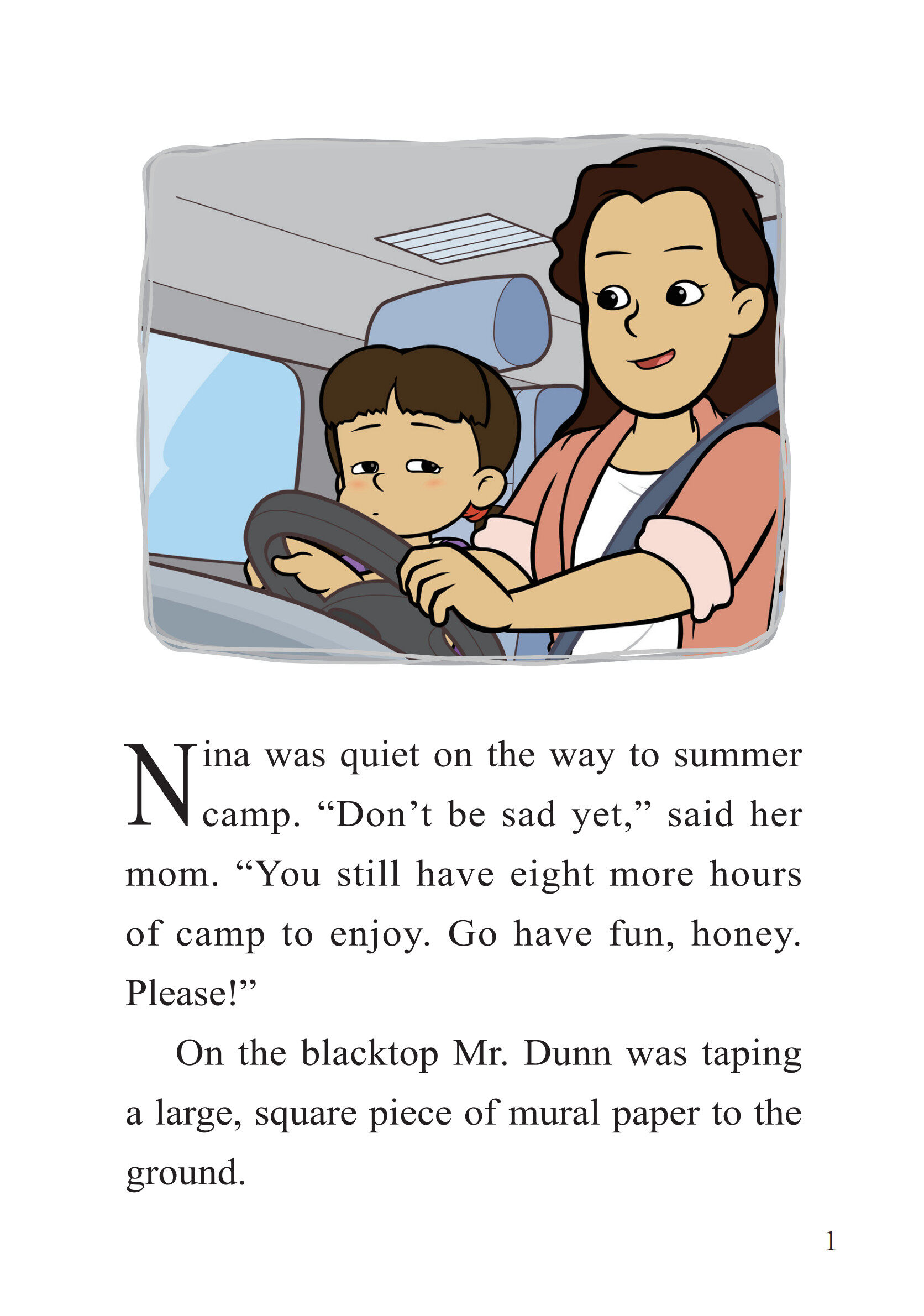 The Summer Camp Quilt绘本故事第3页