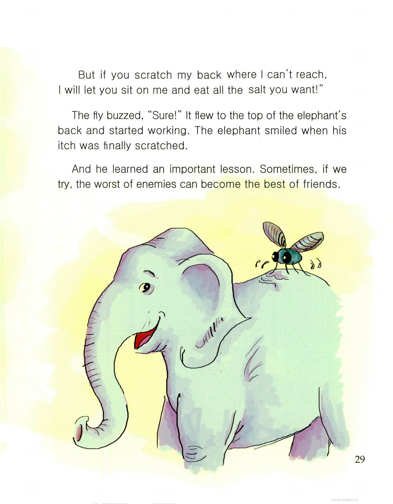 The Elephant and the Fly绘本故事第3页