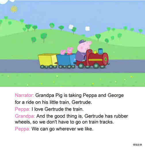 Grandpa Pig's Train to the Rescue绘本故事第3页