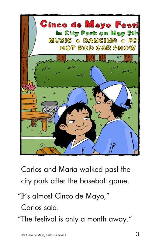 It's Cinco de Mayo,Carlos!绘本故事第3页