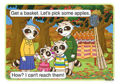 Apple Picking绘本故事第2页