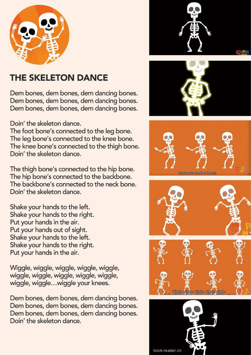 The Skeleton Dance绘本故事第2页