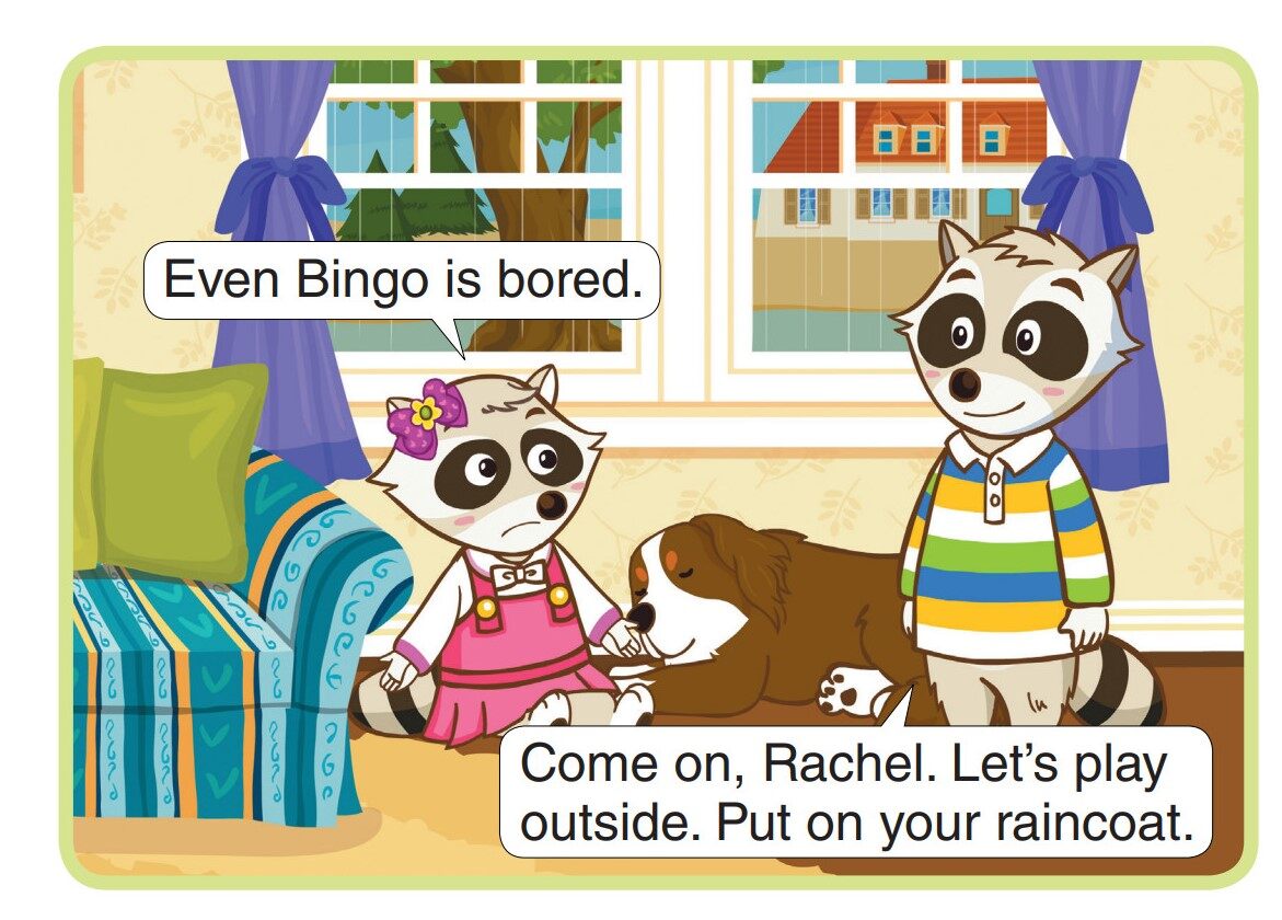 Spring Rain绘本故事第4页