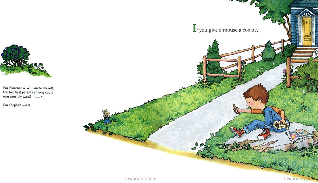 (43周)If You Give A Mouse A Cookie 绘本故事第3页