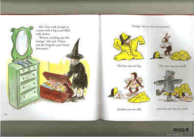 Curious George Goes to a Costume Party绘本故事第5页