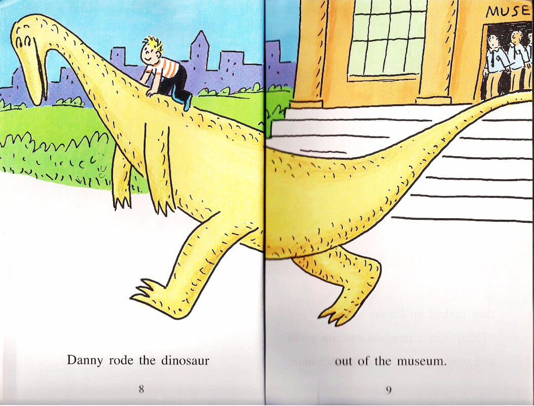 Happy Birthday,Danny and the  Dinosaur绘本故事第5页