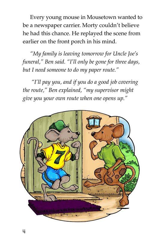 Morty and the Mousetown Gazette绘本故事第3页