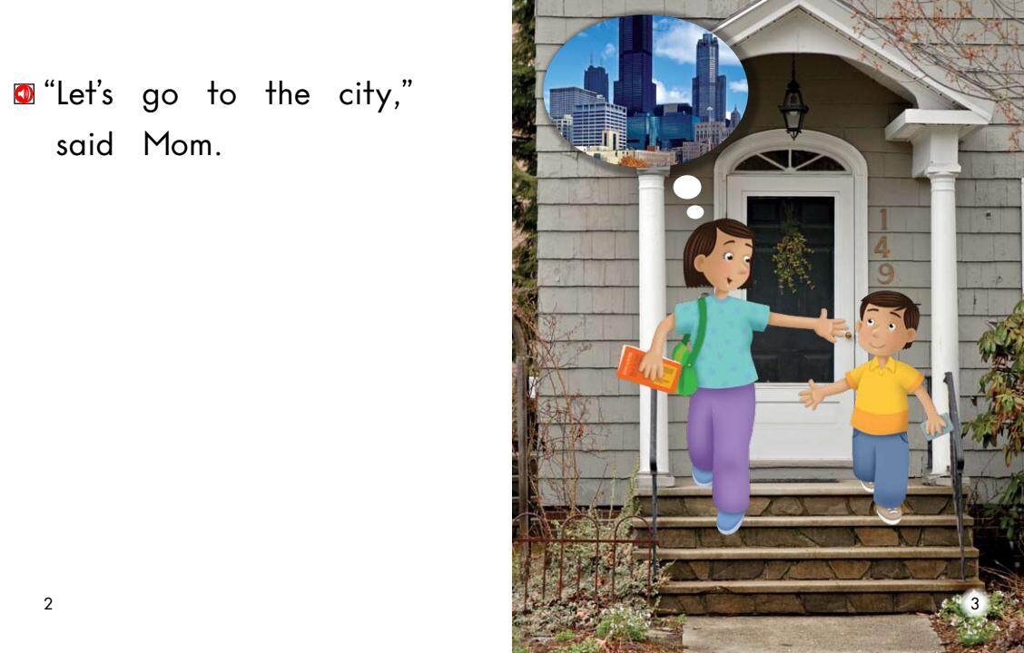 The Big City绘本故事第3页