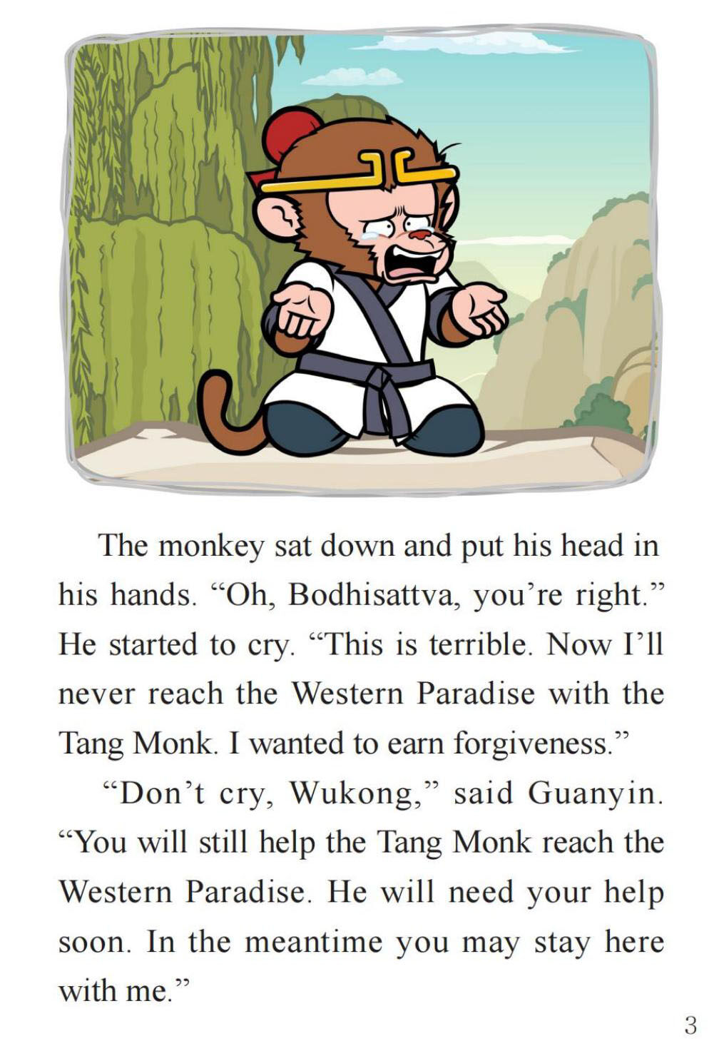 A Surprise at the Fruit and Flower Mountain绘本故事第5页