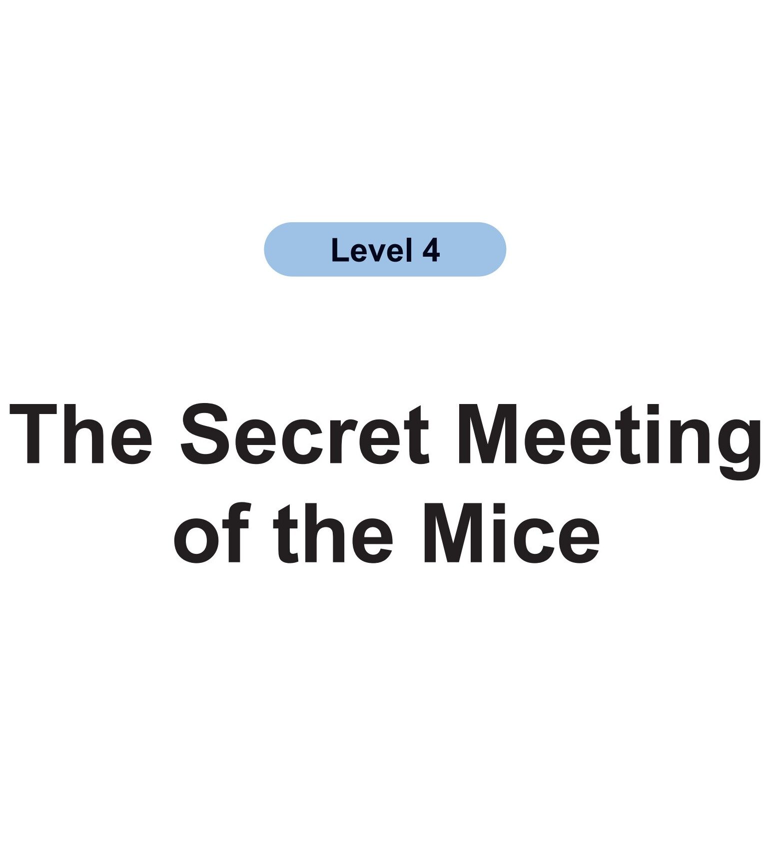 The Secret Meeting of the Mice绘本故事第2页