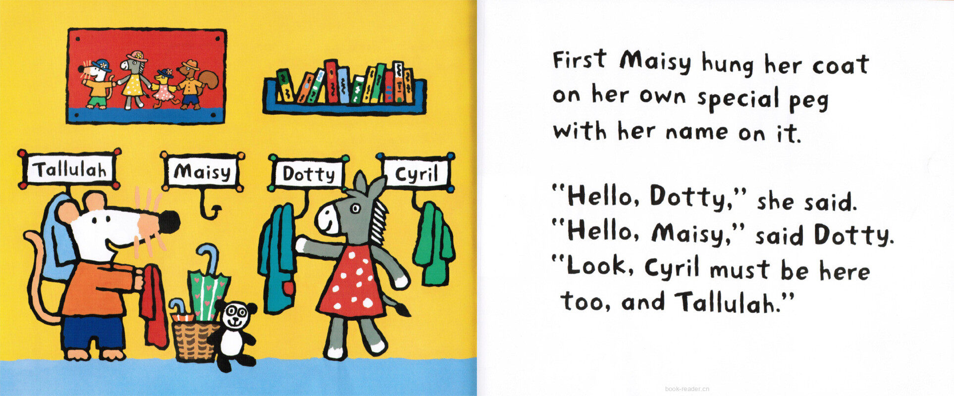 Maisy Goes to Nursery 绘本故事第4页