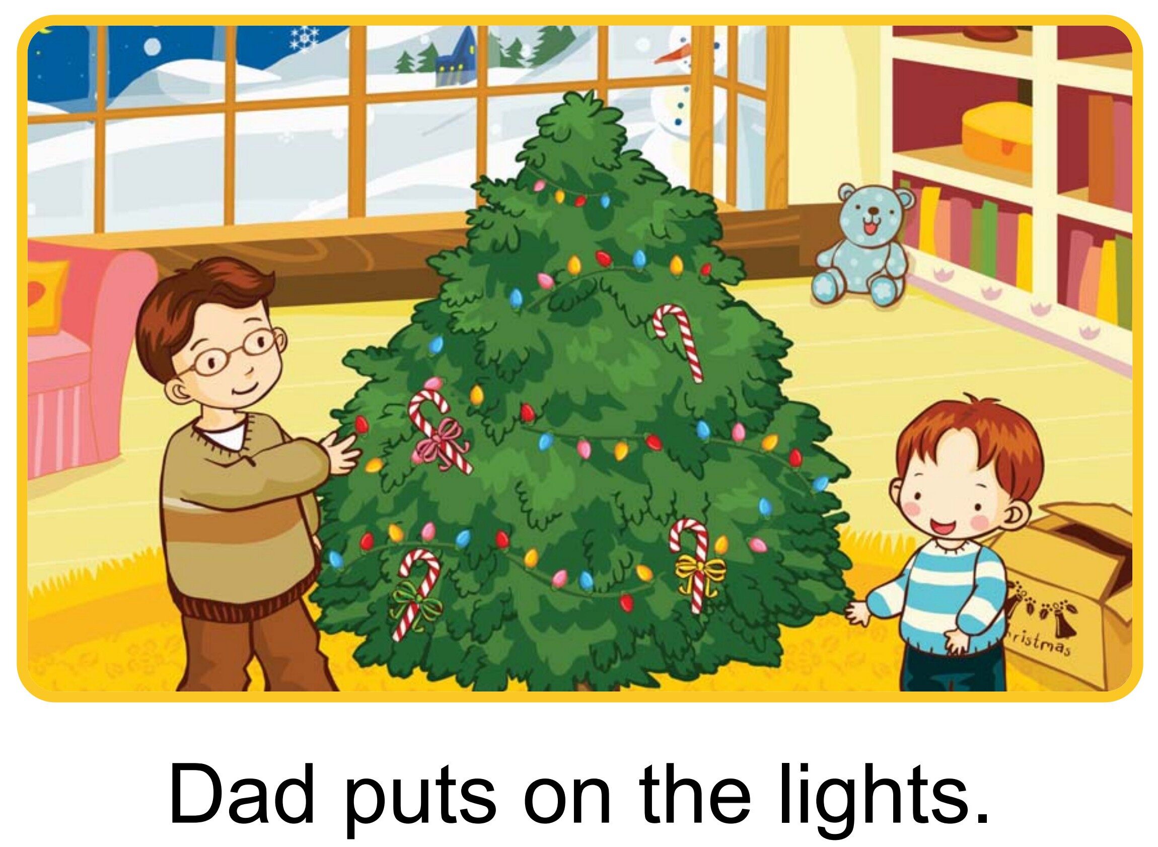 Merry Christmas!绘本故事第5页