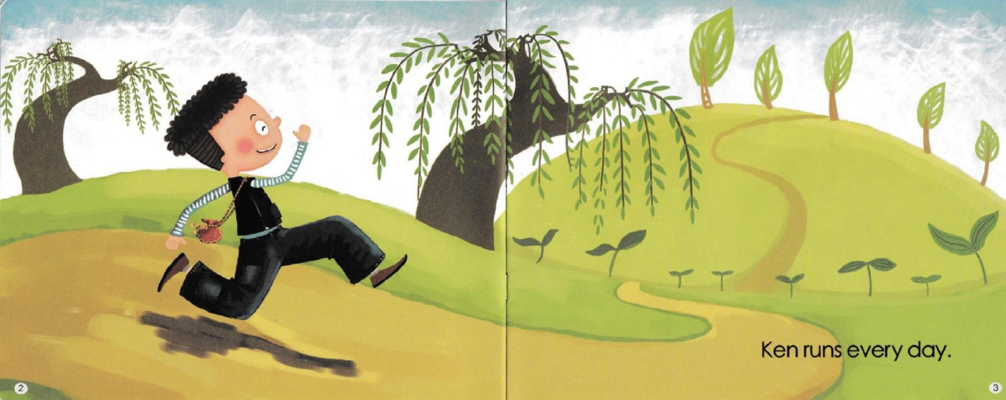 Ken has a secret绘本故事第3页