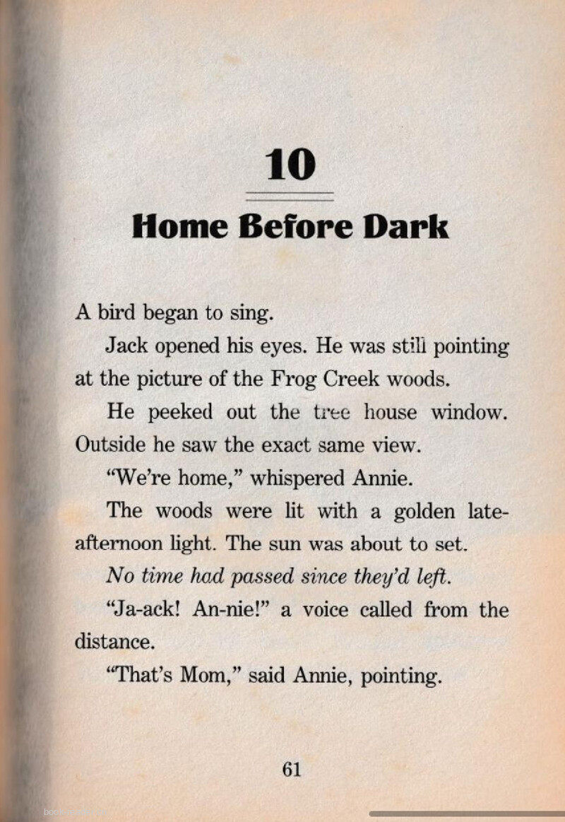 10 Home Before Dark绘本故事第2页