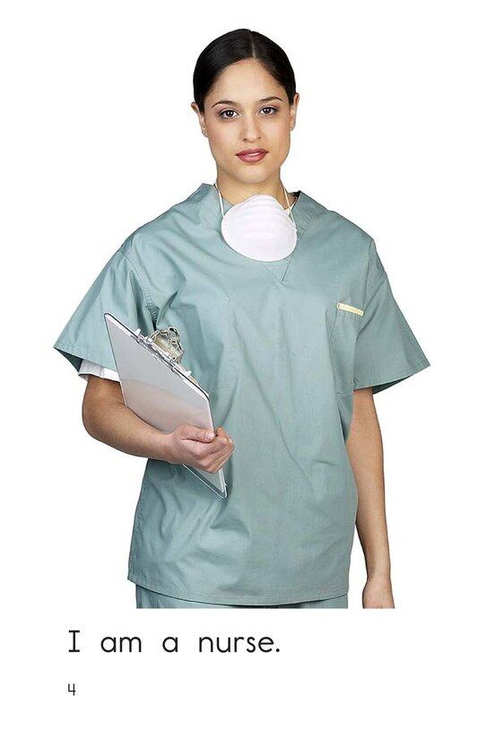 I Am a Community Worker绘本故事第4页