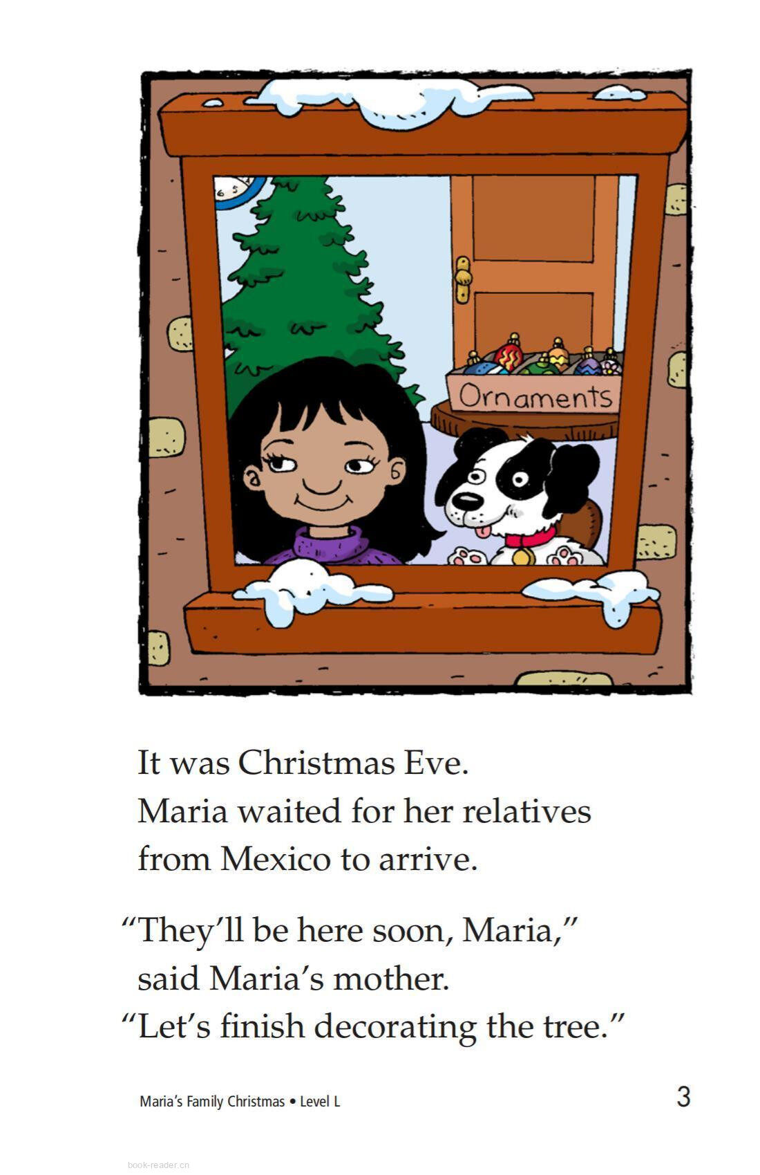 Maria's Family Christmas绘本故事第3页