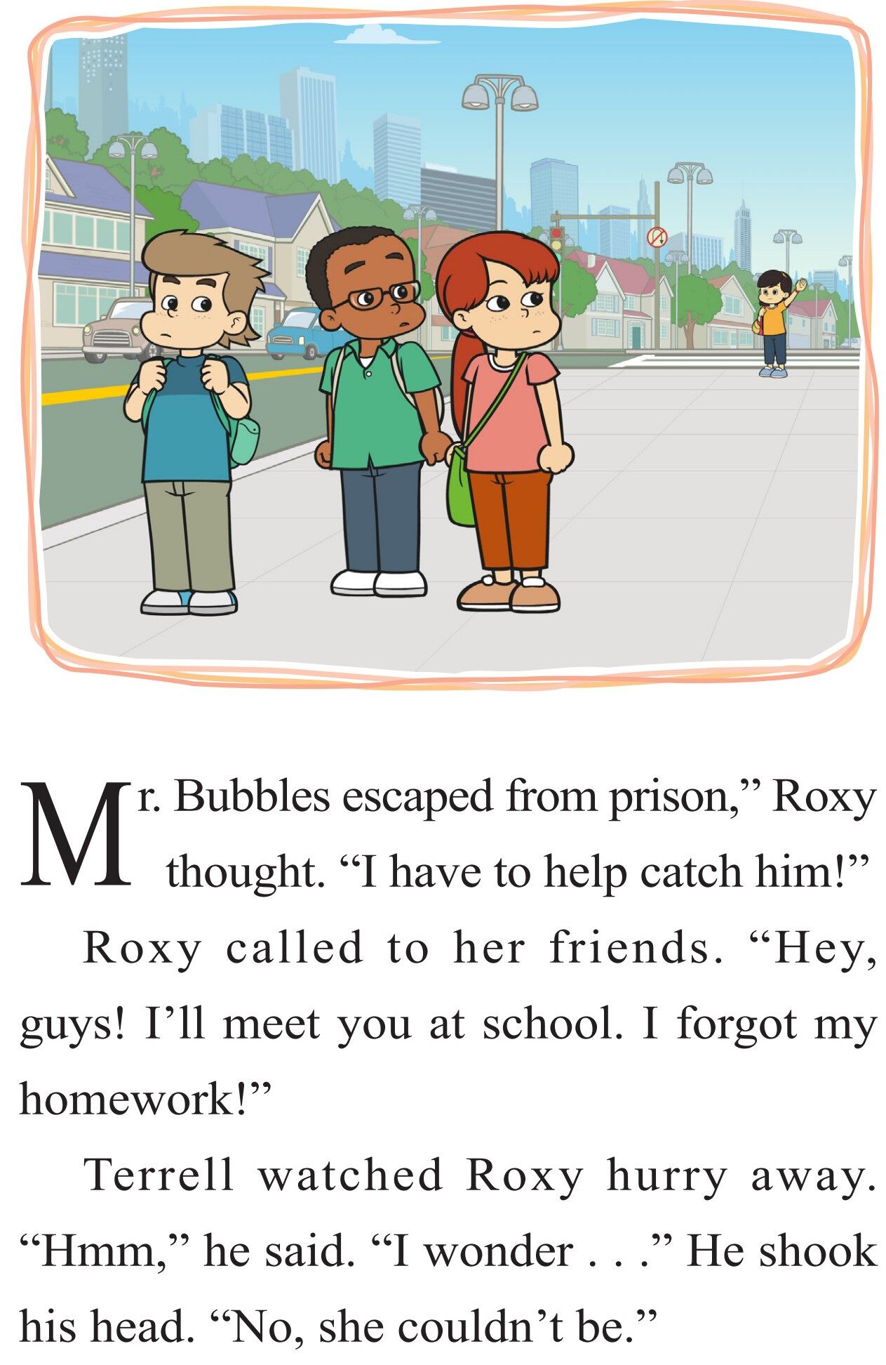 Detective Smith Acts Strange绘本故事第3页