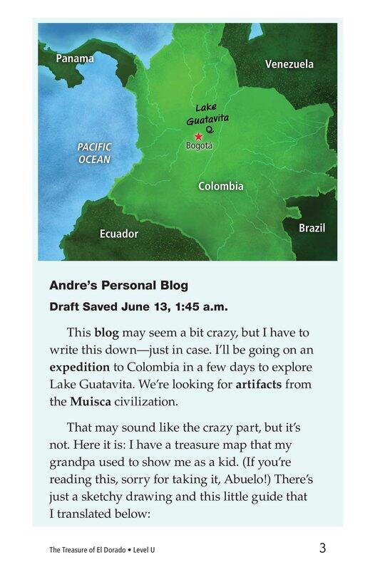 The Treasure of El Dorado绘本故事第3页