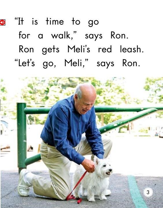 A walk with Meli绘本故事第4页