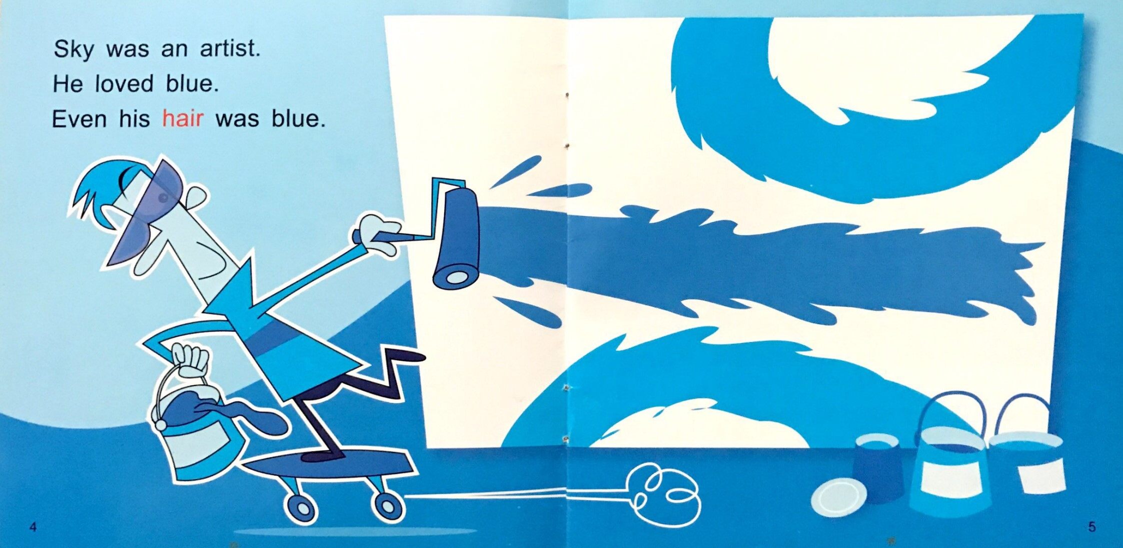 Ruby Red and Sky Blue绘本故事第4页