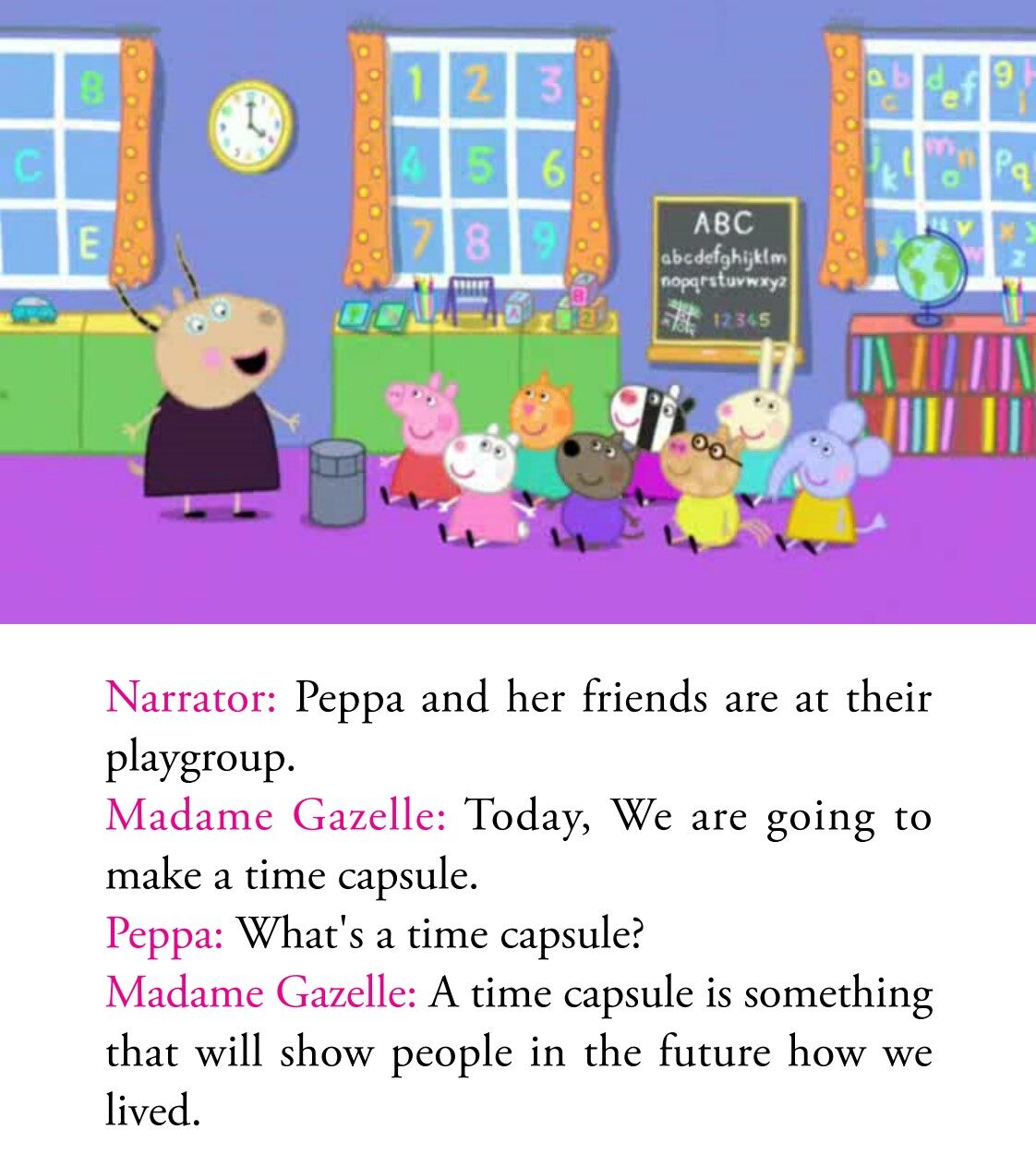 The Time Capsule绘本故事第3页