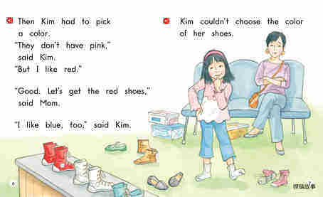Kim's New Shoes绘本故事第5页