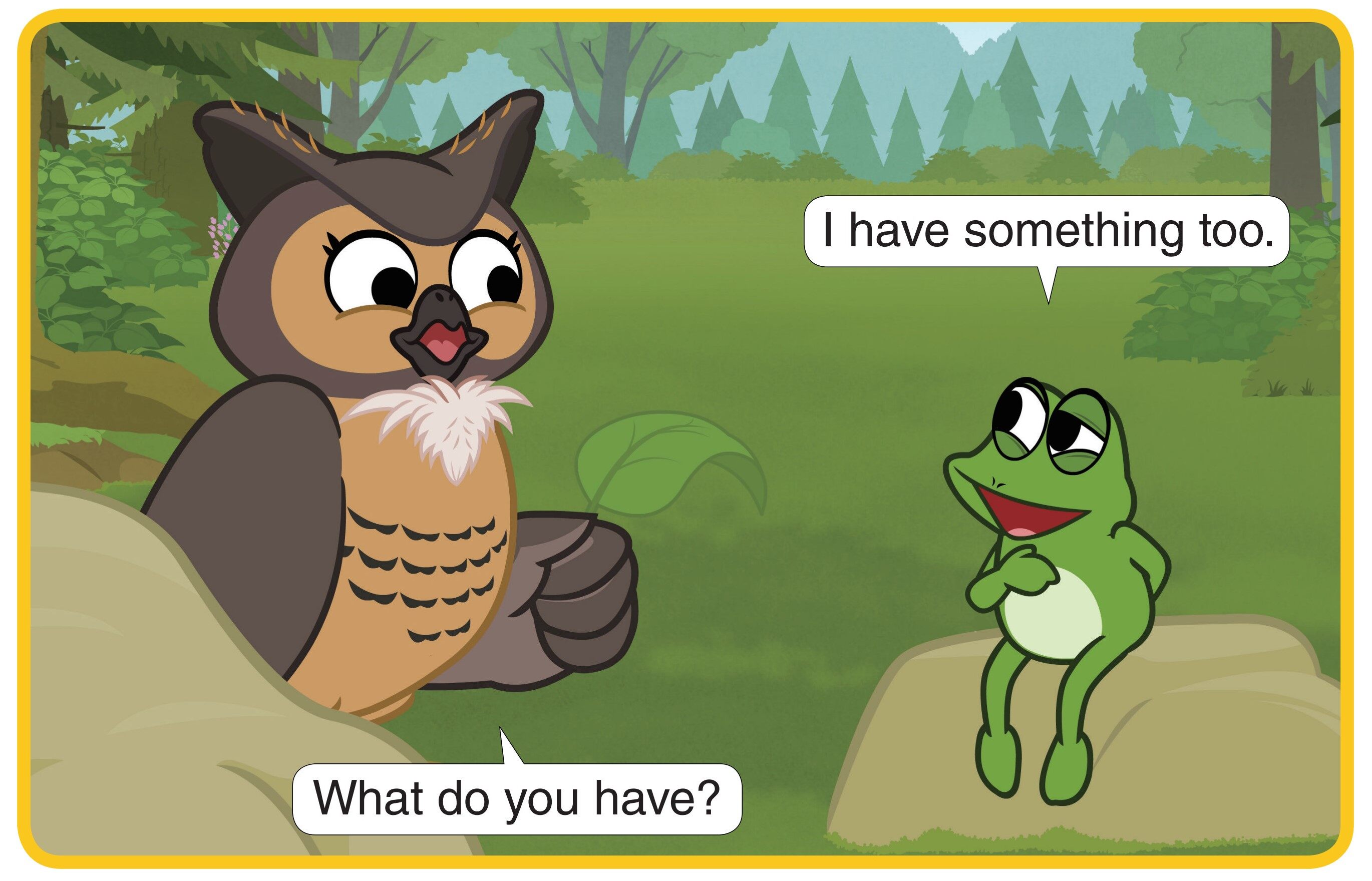 I Have Something绘本故事第4页