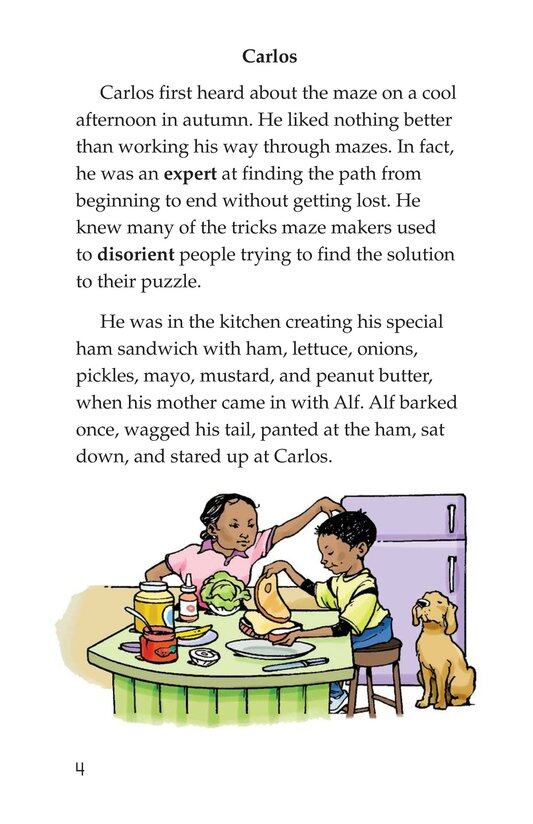 Carlos's Puzzle绘本故事第3页