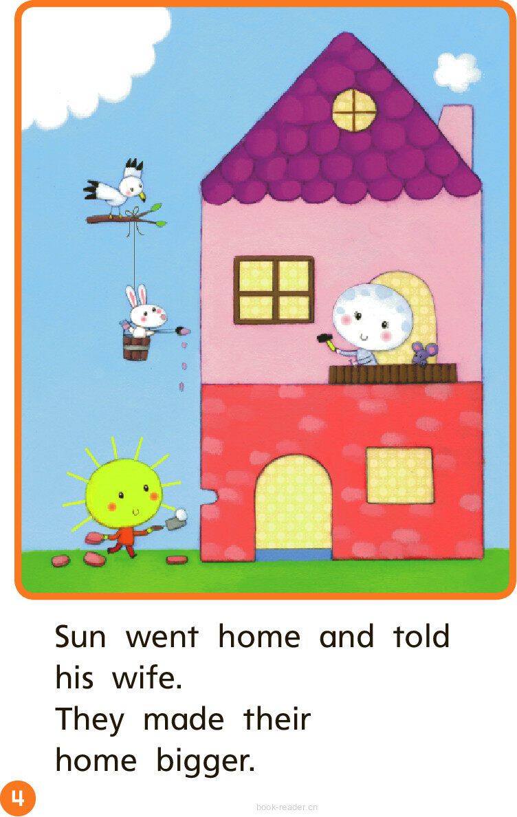 GK Beyond U08W3 How Sun and Moon Found Home绘本故事第5页