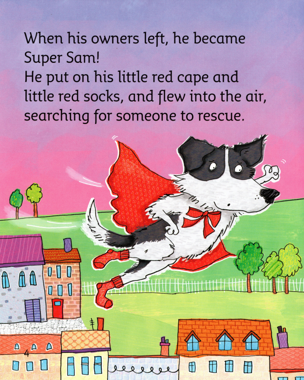 Super Sam绘本故事第4页